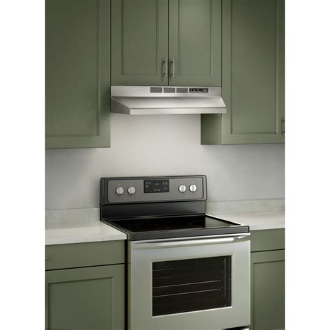 30 range hoods stainless steel under cabinet|range fans ducted 30 inch.